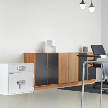 Rottner Schubladentresor D1 70 DB/DB lichtgrau T05890